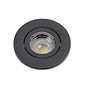 Soho Lighting Graphite Grey 3K Warm White Tiltable LED Downlights, Fire Rated, IP44, High CRI, Dimmable