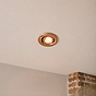 Soho Lighting Antique Copper 3K Warm White Tiltable LED Downlights, Fire Rated, IP44, High CRI, Dimmable