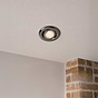 Soho Lighting Black Nickel 3K Warm White Tiltable LED Downlights, Fire Rated, IP44, High CRI, Dimmable