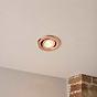Soho Lighting Rose Gold 3K Warm White Tiltable LED Downlights, Fire Rated, IP44, High CRI, Dimmable