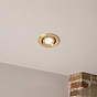 Soho Lighting Brushed Gold Adjustable 4K Cool White Tiltable LED Downlights, Fire Rated, IP44, High CRI, Dimmable