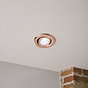 Soho Lighting Rose Gold 4K Cool White Tiltable LED Downlights, Fire Rated, IP44, High CRI, Dimmable