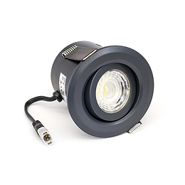 Anthracite Adjustable Downlight Anthracite Adjustable LED Downlight Elesi