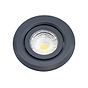 Soho Lighting Anthracite Grey 3K Warm White Tiltable LED Downlights, Fire Rated, IP44, High CRI, Dimmable