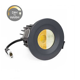 Anthracite Dim to Warm Downlight