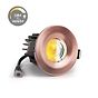 Soho Lighting Brushed Copper CCT Dim To Warm LED Downlight Fire Rated IP65