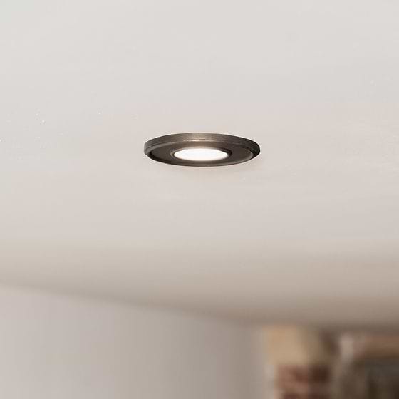 Soho Lighting Heritage Bronze LED Downlights, Fire Rated, Fixed, IP65, CCT Switch, High CRI, Dimmable
