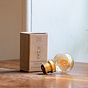 Soho Lighting B22 Vintage Sunset Golfball Dimmable LED Bulb G45, 3W, 1800K, High CRI