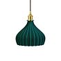 Emerald Green Recycled Material Pendant Light
