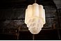 Soho Lighting Glasshouse Polished Brass Opal Art Deco Pendant Light - the Schoolhouse Collection