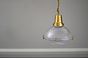 Soho Lighting Hollen Lacquered Aged Brass Brimmed Dome Pendant Light - The Schoolhouse Collection