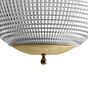 Soho Lighting Hollen Globe Classic Polished Brass Glass Pendant Light - The Schoolhouse Collection
