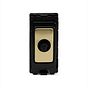 The Savoy Collection Brushed Brass 6A Dummy RM-Grid Dimmer Switch Mod