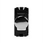 The Finsbury Collection Polished Chrome 6A Dummy RM-Grid Dimmer Switch Mod