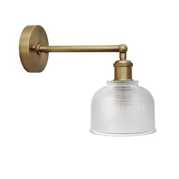 Stork Wall Light in Antique Brass