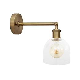 Brass Geo Wall Light - Soho Home