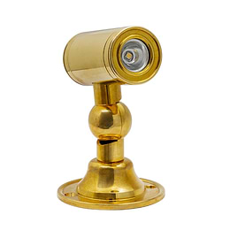 Soho Lighting Chelsea IP68 Solid Brass Modern Spot Light 12V DC 3000K with 3 Metre Cable