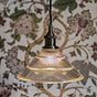 Romilly Tapered Etched Glass French Style Pendant Light - Soho Lighting