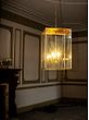 Soho Lighting Langdon Lantern Pendant Large Brass