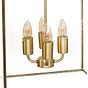 Soho Lighting Langdon Lantern Pendant Large Brass