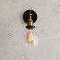 Romilly Clear Glass Cone Wall Light - Soho Lighting