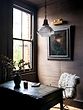 Soho Lighting Hollen Polished Brass Brimmed Dome Pendant Light - The Schoolhouse Collection