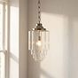 Soho Lighting Glasshouse Nickel Clear Pendant Light - The Schoolhouse Collection