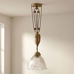 Adjustable Height Pendant Light