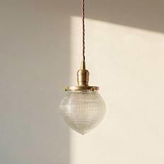 The Hollen Acorn prismatic glass pendant - The Soho Lighting Company
