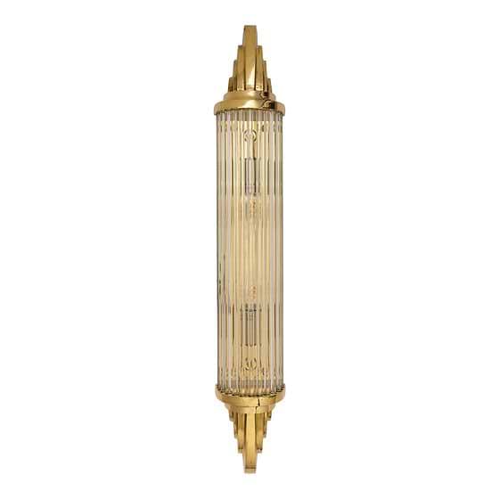 Soho Lighting Sheraton Polished Brass IP44 Rated Wall Light - The Schoolhouse Collection