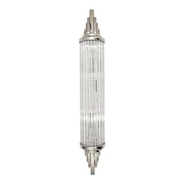 Soho Lighting Sheraton Nickel IP44 Rated Wall Light - The Schoolhouse Collection