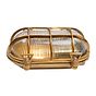 Soho Lighting Flaxman Lacquered Antique Brass IP65 Bulkhead Wall Light- The Outdoor & Bathroom Collection