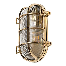 Solid Brass Bulkhead Light