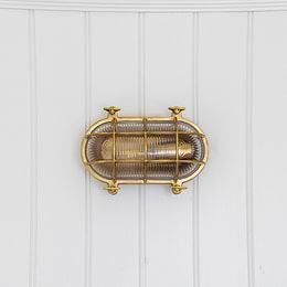 Solid Brass Bulkhead Light