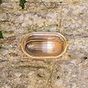 Soho Lighting Marlborough Eyelid Prismatic Glass IP65 Outdoor & Bathroom Solid Brass Bulkhead Wall Light