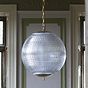Soho Lighting Hollen Globe Classic Polished Brass Glass Pendant Light - The Schoolhouse Collection