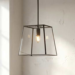 Brass Lantern Pendant Light