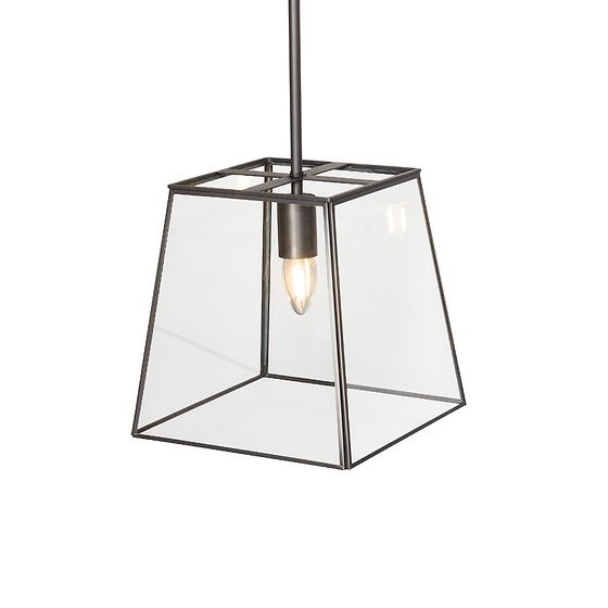 Brass Lantern Pendant Light
