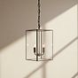 Soho Lighting Langdon Lantern Pendant Light Small Blackened Brass