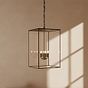 Soho Lighting Langdon Lantern Pendant Light Large Blackened Brass