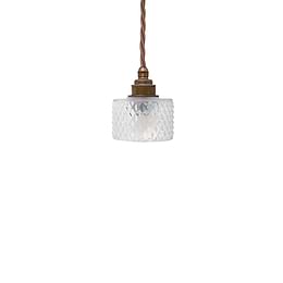  Small Glass Pendant Light
