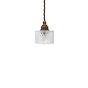 Dante Petite Prismatic Glass Pendant Light