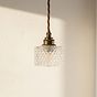 Dante Petite Prismatic Glass Pendant Light