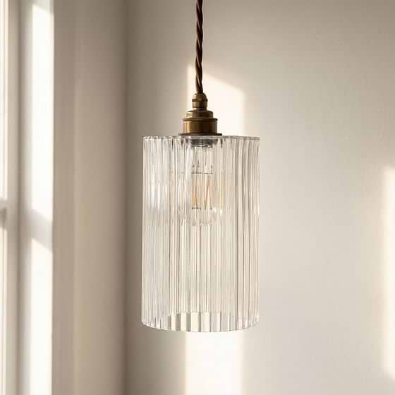 Henley Cylinde Glass Pendant Light