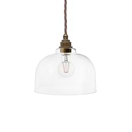  Dome Glass Pendant Light
