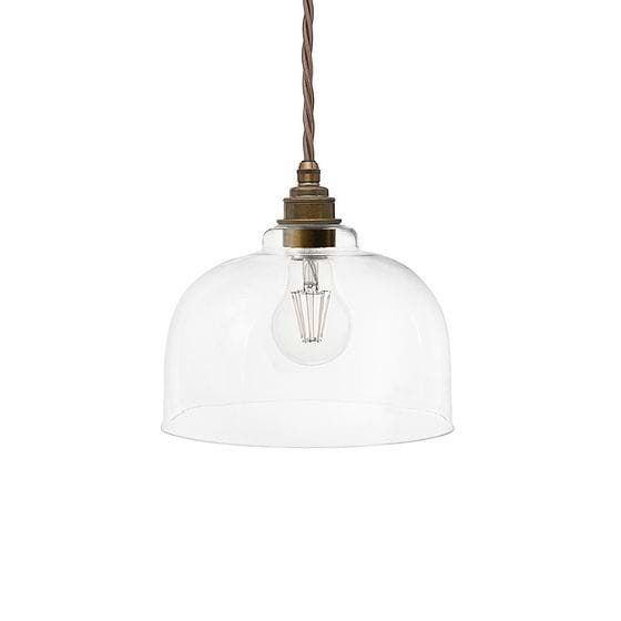 Dome Glass Pendant Light