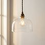 Tennyson Clear Glass Pendant Light