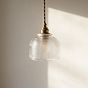 Bronte Prismatic Glass Pendant Light