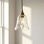 Rosetti Dapple Clear Glass Pendant Light