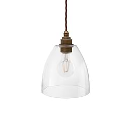 Potter Clear Glass Pendant Light